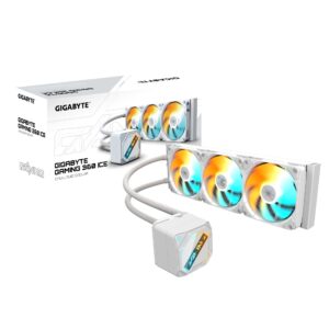 (LS) GIGABYTE GAMING 360 ICE all-in-one liquid cooler, Intel 1851 / 1700 / 115X / 1200, AMD AM5 / AM4, Color ICE