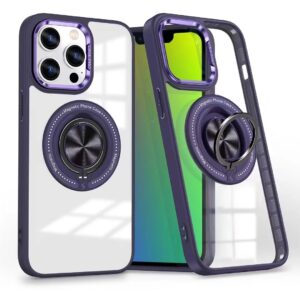 USP Apple iPhone 17 Pro (6.3') MagSafe Case with Ring Holder Purple -  Silicone Bumper, Drop Resistance, Scratch Protection, Durable, 3 Years Warranty