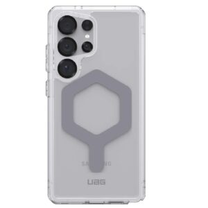 UAG Plyo Pro Samsung Galaxy S25 Ultra 5G (6.9') Rugged Case - Ice/Silver, DROP+ Military Standard, Raised Screen Surround, 10 Years Warranty