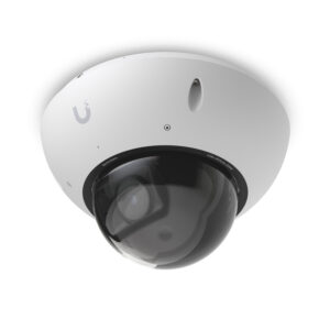 Ubiquiti G6 Pro Dome, White,All-Weather Vandal-Proof 4K PoE+, Multi-TOPS AI,2.36x Optic Zoom, 1/1.2' CMOS Sensor, IR Night VIsion