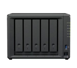 Synology DiskStation DS1525+ 5-Bay 3.5' , 2x 2.5 GbE (Tower), AMD Ryzen Quad Core 2.2GHz, 8GB RAM, x USB3.2, 2x Expansion 3YW