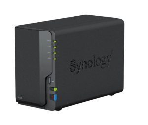 Synology DiskStation DS223 2-Bay 3.5' Diskless 1xGbE NAS (Tower) (HMB), Realtek RTD1619B quad-core 1.47Hz, 2GB RAM, 3xUSB3.2, 1 x 1GbE (RJ-45)