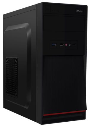 Aywun 301 Business & Office mATX with 500w PSU. 1x 5.25', 24PIN ATX, 8PIN EPS, 1x USB3, 2x USB 2.0, Front HD Audio. 2 Yrs Warranty. (LS)
