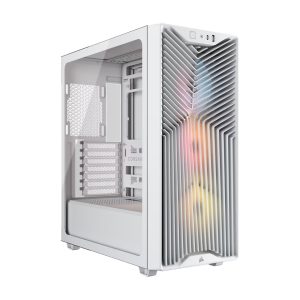 Corsair 3200D RS ARGB Mid-Tower PC Case, White