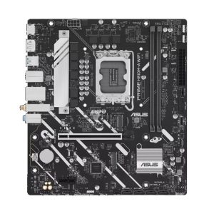 ASUS PRIME H810M-A WIFI-CSM Micro-ATX Motherboard Up to 128GB DDR5 (2x Slots), 1 x PCIe 4.0 x16, 2 x M.2, 4 x SATA, WiFi 6, HDMI, DP