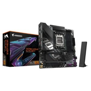 Gigabyte X870 AM5 ATX, Ryzen 9000/8000/7000, 4×DDR5 256GB, PCIe 5.0 M.2, USB4, Wi-Fi 7, BT 5.4, 5GbE LAN, ALC1220, HDMI, Win11 64-bit