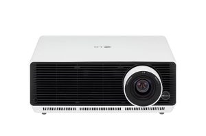 LG BU53R ProBeam 4K (3840x2160) Laser Projector, 5000 ANSI lumens, DLP, 3M:1 contrast, 0.94–1.14 throw, 1.2x zoom, lens shift ±20%/±50%, 20K hrs