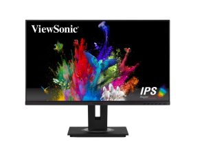 ViewSonic 24' FHD IPS, 75Hz, 250 Nits, 1000:1, USB‑C 60W, HDMI, DP In/Out, RJ45, USB Hub, HAS, Pivot, Swivel, Tilt, Speakers. 3YARW