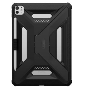 UAG Scout Plus Apple iPad Pro (11.0') (5th Gen) Case - Black (124491113131), Slim, Soft-Touch, Built-in kickstand, Pencil Holder, 1 Year Warranty