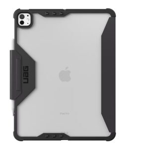 UAG Plyo LT Apple iPad Pro (13') (7th Gen) Folio Case - Ice/Black (124500114043), Precise-fit, Built-in kickstand, Pencil Holder, 10 Years Warranty