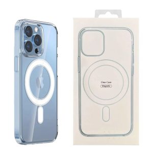 USP Apple iPhone 16 Clear Case with MagSafe - Crystal Clear, Scratch Resistant, Magnetic, Durable & Lightweight, ShockProof, 3 Years Warranty