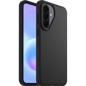 OtterBox React Samsung Galaxy A57 5G (6.7') Case Black- (77-000446),Antimicrobial,DROP+ Military Standard,Raised Edges, 7 Years Warranty