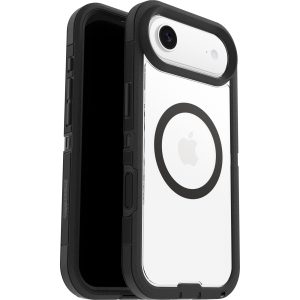 OtterBox Defender Pro XT MagSafe Apple iPhone Air (6.5') Dark Side (Clear / Black) - (77-98498), DROP+ 7X Military Standard, 7 Years Warranty