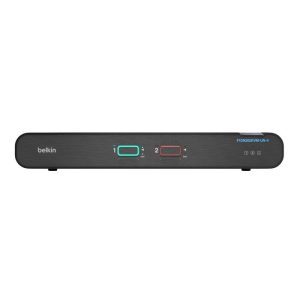 Belkin Universal 2nd Gen Secure KVM Switch, 2-Port Dual Head w/CAC - Belkin (F1DN202KVM-HA-4)