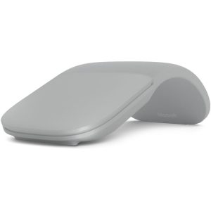 Microsoft Surface Arc Wireless Mouse curved design Surface Pro 11/10/8/9/X /11 Laptop 7/6/5/4- Light Grey