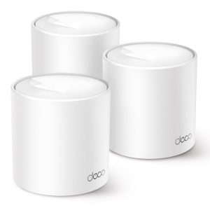 TP-Link Deco X50 Pro(3-pack) AX3000 Whole Home Mesh WiFi 6 System , 574 Mbps at 2.4 GHz + 2402 Mbps at 5 GHz,574 Mbps at 2.4 GHz + 2402 Mbps at 5 GHz,