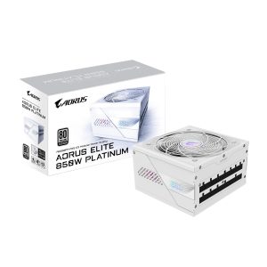 Gigabyte GP-AE850PM PG5 ICE 850W PSU Power Supply, ATX 60-50 Hz 850W 120mm Fan 80 PLUS Platinum >100,000 hours