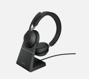 Jabra Evolve2 65 - 5 Deskstand USB-A, Black