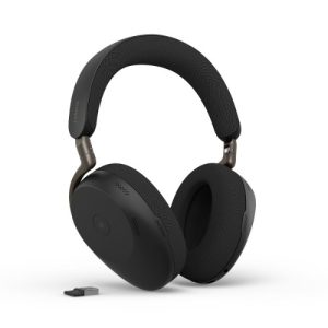 Jabra Evolve3 85, MS Stereo Black Bluetooth ANC Headset, Link390A BT, USB-A
