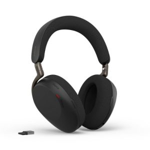 Jabra Evolve3 85, UC Stereo Black Bluetooth ANC Headset, Link390A BT, USB-A