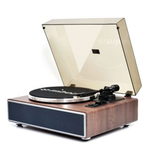 (LS)mbeat® Hi-Fi Turntable with Bluetooth Speaker adjustable counterweight Turntable Speed: 331/3 & 45 RPM Weight: 5.75kg