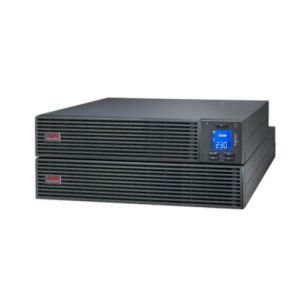 APC Easy UPS 3000VA/2400W Online UPS, 4U Rackmount, 230V/16A Input, 4x IEC C13 Outlets, Lead Acid Battery, W/ Battery Pack, W/ Rail Kit
