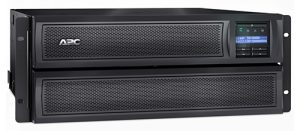 APC Smart-UPS X 2200VA/1980W Line Interactive UPS, 4U RM/Tower, 230V/16A Input, 2x IEC C19 & 8x IEC C13 Outlets, Lead Acid Battery, Short Depth