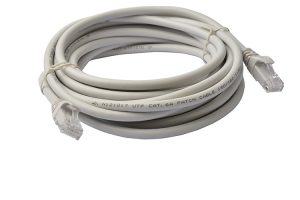 8Ware CAT6A Cable 5m - Grey Color RJ45 Ethernet Network LAN UTP Patch Cord Snagless