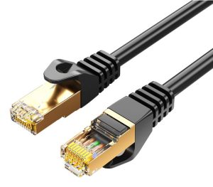 8Ware CAT7 Cable 2m - Black Color RJ45 Ethernet Network LAN UTP Patch Cord Snagless