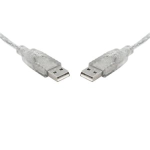 8Ware 5m USB 2.0 Cable - Type A to Type A Male to Male High Speed Data Transfer for Printer Scanner Cameras Webcam Keyboard Mouse Joystick