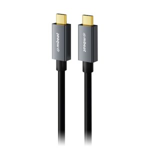 mbeat® Tough Link 1m USB 4.0 USB-C Cable - Space Grey Video Resolution: Maximum 8K/60Hz Package Weight: 85g USB-C 4.0 Product Weight: 60g