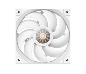 DeepCool FL12 White 120mm Unique ARGB Fans, Low Noise, 4-pin PWM, Fluid Dynamic Bearing, Addressable RGB LED