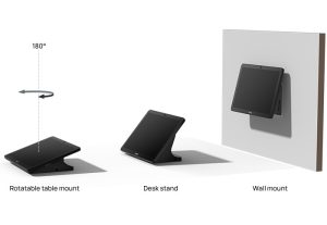 Yealink CTP25 Mount Kits Mounting option for CTP25, Desk Stand (Low/High): place on the table Wall Mount: mount on a wall and Table Lock Kit