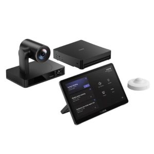 Yealink MVC860 Microsoft Teams Rooms on Windows, Medium and Large Meeting Rooms, MTR Kit, UVC86 4K Dual Camera, MCoreKit C5, RoomSensor, *NO AUDIO*
