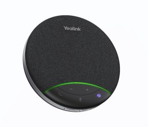 Yealink SP92 USB-C/A, AI Noise Cancellation, 4m All-round Voice Pick Up, 50 mm Speaker for Brilliant Audio Quality, Full Duplex Audio & Echo, 20H