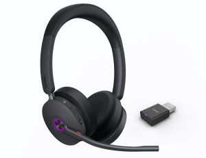 Yealink WH68 Hybrid Dual Teams DECT & Bluetooth Hybrid Wireless Technology, 4-Mic Hybrid ANC, 4-Mic Noise Cancellation, All-Day-Wearing Comfort WDD6