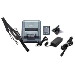 RJ-2030 2' MOBILE RECEIPT PRINTER, USB & BT INCLUDING LI-ION BATTERY & BELT CLIP, Shoulder Strap (PA-SS-4000), AC Adaptor (PA-AD-600A), Receip Roll