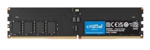 Crucial Pro 32GB (1x32GB) DDR5 UDIMM 6400MHz CL40 Black Heat Spreaders Overclocking Support Intel XMP AMD Ryzen Desktop PC Gaming Memory Tray