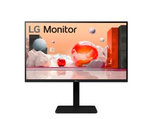 LG 27' Full HD IPS Monitor – 1920×1080, 100 Hz, built‑in power & speakers, versatile stand (tilt/height/swivel/pivot), Reader Mode & Flicker Safe