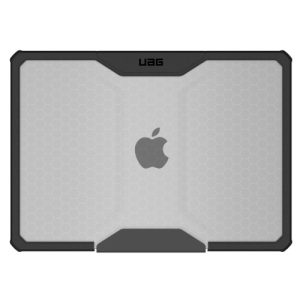 UAG Plyo Apple MacBook Air (13') (M5 Max/M5 Pro/M4/M3/M2) Rugged Case - Ice/Black (134007114340), DROP+ Military Standard, 1 Year Warranty