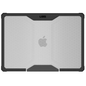 UAG Plyo Apple MacBook Air (15') (M2/M3) Rugged Case - Ice/Black (134414114340), DROP+ Military Standard, Armor Shell, 10 Years Warranty