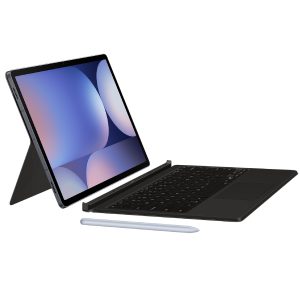 Samsung Galaxy Tab S10+ / Tab S9+ / Tab S9 FE+ Book Cover Keyboard - Black(EF-DX825UBEGWW),Magnetic, Effortless Comes In 150°,AI Key,6 Months Warranty