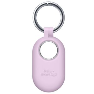 Samsung Galaxy SmartTag 2 Silicon Case - Lavender (EF-PT560CVEGWW),*AU STOCK*, Soft-Touch Protection, Built-in Carabiner Ring, 1 Years Warranty