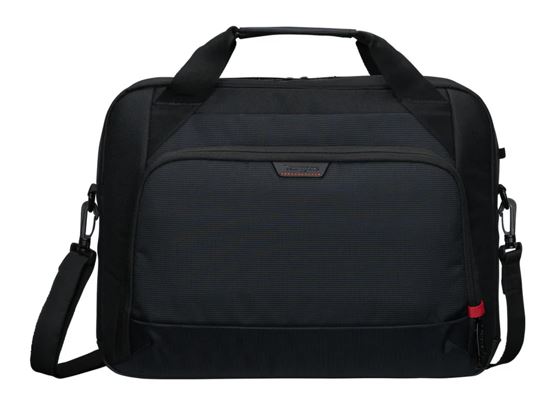 Targus 15-16' Classic EcoSmart® Briefcase Anti-theft zipper webbings security Padded Carry handles adjustable shoulder strap lightweight Trolley