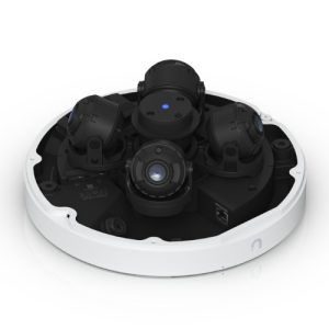 Ubiquiti AI Multi Sensor 4 White, All-weather 32MP multi-sensor camera, Multi-TOPS AI , 2.33× optical zoom, 360° IR cover, 4x independent lenses