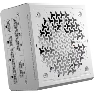 Corsair RMe Series™ RM1000e - Fully Modular Low-Noise ATX Power Supply - White (AU), Cybenetics Gold, ATX12V 3.1, 2x PATA, 2x EPS, 6x SATA, 3x PCIe