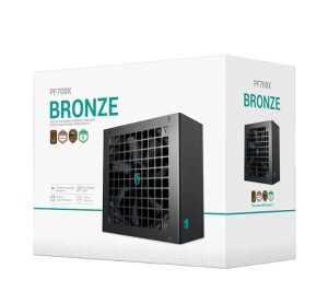 DeepCool PF700X 700W Gamer Storm 80+ Bronze/ Cybenetics ATX Power Supply 120mm Fan, Japanese & Taiwanese Capacitors, DC to DC, ATX12V V2.52