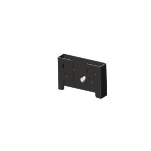 APC NetShelter Cable Management, Easy Rack PDU Mounting Bracket, Set of 2, Black