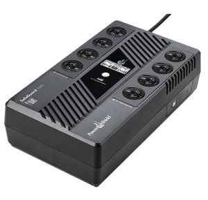 PowerShield SafeGuard 1000VA/600W Line Interactive, Powerboard Style UPS with AVR, 8 AUS sockets, wall mountable, 2-year warranty