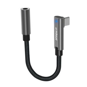 mbeat® Elite USB-C to 3.5mm Audio Adapter - Add Headphone Audio Jack to USB-C Computers, Laptops, Notebooks, Tablets, Smartphones -  Space Grey